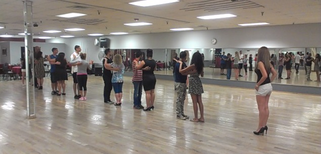 Salsa lesson paragon tempe